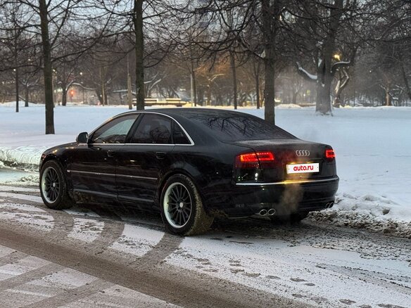2005 Audi A8 II (D3) Рестайлинг, чёрный, 1350000 рублей - вид 4