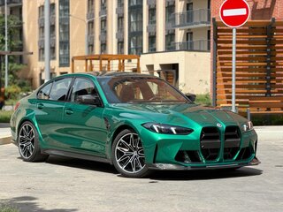 2022 BMW M3 Competition Package VI (G80), зелёный, 11500000 рублей, вид 1