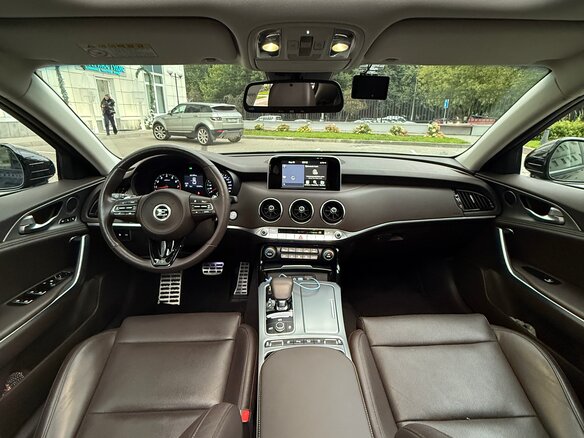 2018 Kia Stinger I, синий, 2590000 рублей - вид 6