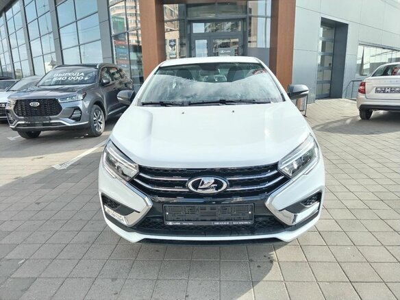 2026 Lada (ВАЗ) Vesta I Рестайлинг (NG), белый - вид 1