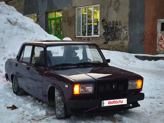 2005 Lada (ВАЗ) 2107, фиолетовый, 200000 рублей, вид 1