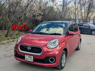 2016 Daihatsu Boon II Рестайлинг, красный, 890000 рублей, вид 3