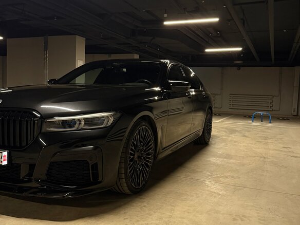 2020 BMW 7 серии 730d xDrive VI (G11/G12) Рестайлинг, чёрный, 6700000 рублей - вид 7