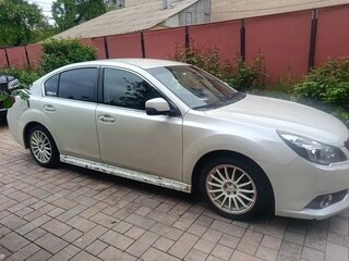 2014 Subaru Legacy V Рестайлинг, белый, 1650000 рублей, вид 2
