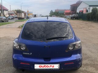 2007 Mazda 3 I (BK) Рестайлинг, синий, 300000 рублей, вид 4
