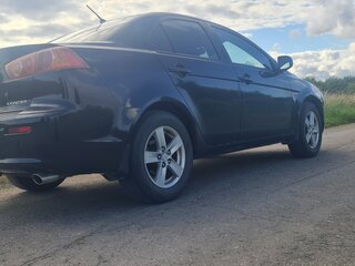 2009 Mitsubishi Lancer X, чёрный, 510000 рублей, вид 4