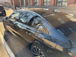 2019 Audi A8 Long 55 TFSI IV (D5), чёрный, 5750000 рублей, вид 5