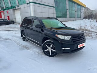 2013 Toyota Highlander II (XU40) Рестайлинг, чёрный, 2000000 рублей, вид 2