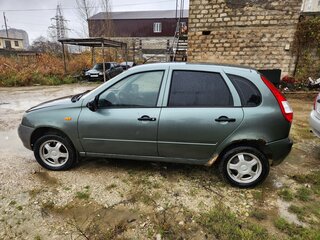 2013 Lada (ВАЗ) Kalina I, серый, 195000 рублей, вид 4