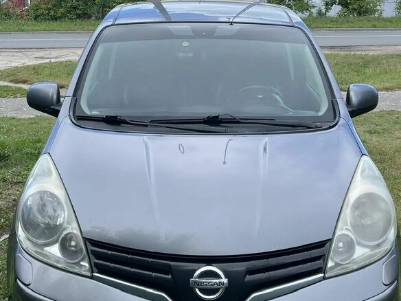 2012 Nissan Note I Рестайлинг, серый