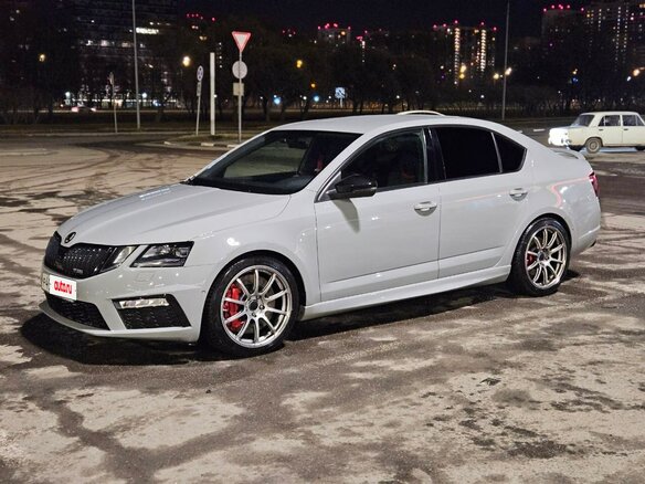 2014 Skoda Octavia RS III, синий, 3300000 рублей - вид 1