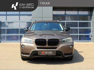 2011 BMW X3 28i xDrive II (F25), коричневый, 1032000 рублей, вид 2
