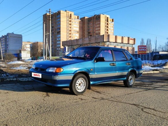 2004 Lada (ВАЗ) 2115, синий, 300000 рублей - вид 7