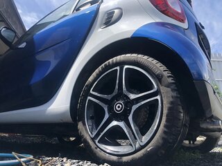 2016 Smart Fortwo III, голубой, 3500000 рублей, вид 5