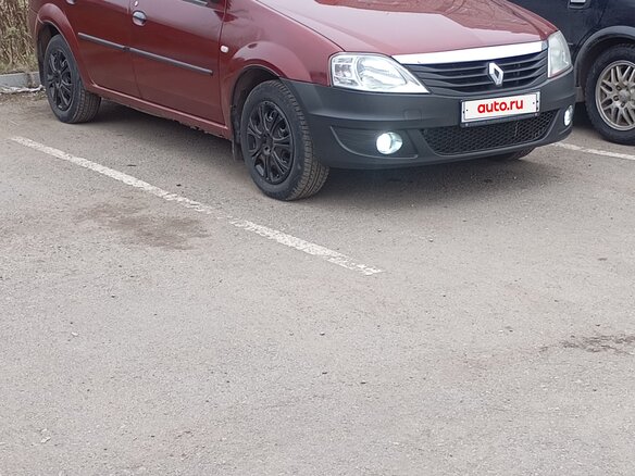 2011 Renault Logan I Рестайлинг, красный, 350000 рублей