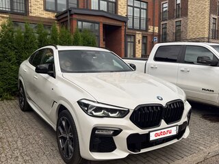 2020 BMW X6 30d III (G06), белый, 7250000 рублей, вид 5