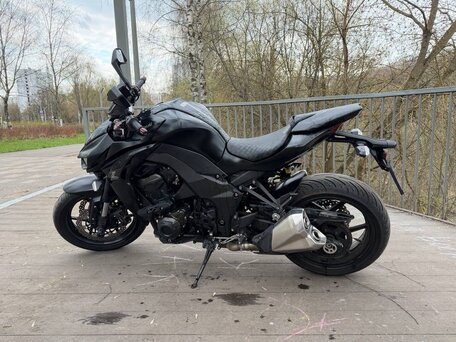 2014 Kawasaki Z 1000, чёрный, 1100000 рублей, вид 2