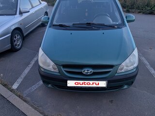 2006 Hyundai Getz I Рестайлинг, зелёный, 370000 рублей, вид 2