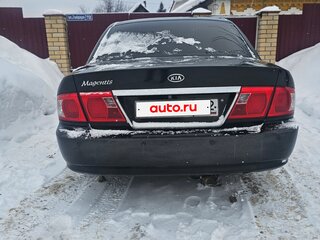 2006 Kia Magentis I Рестайлинг, чёрный, 410000 рублей, вид 1