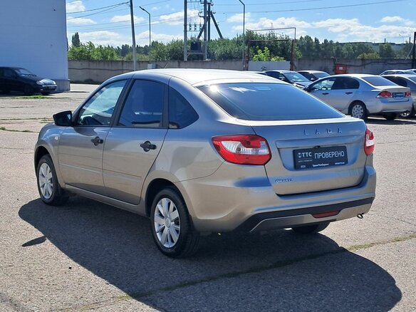 2021 Lada (ВАЗ) Granta I Рестайлинг, серый - вид 6