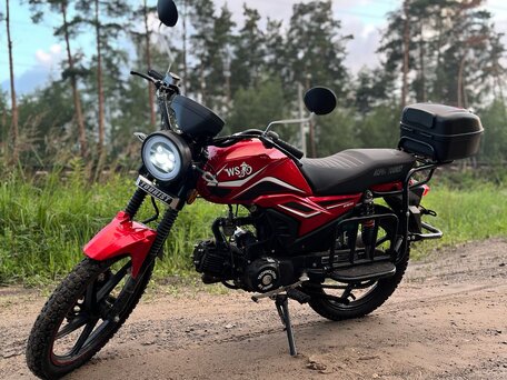 2022 S2 Motors Sigma Sport 125, красный, 59000 рублей, вид 4