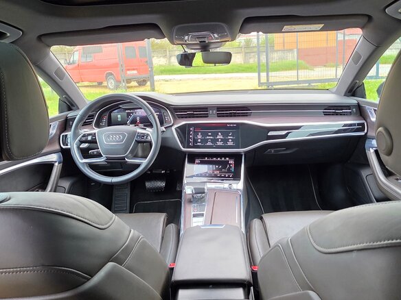 2021 Audi A7 L 55 TFSI II (4K), серый, 7490000 рублей - вид 12