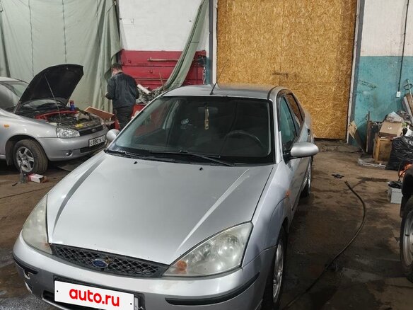 2003 Ford Focus I Рестайлинг, серебристый, 125000 рублей - вид 8