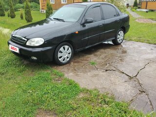 2006 Chevrolet Lanos I, чёрный, 200000 рублей, вид 3