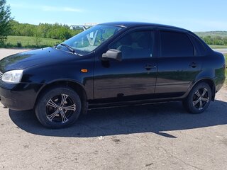 2010 Lada (ВАЗ) Kalina I, чёрный, 170000 рублей, вид 4