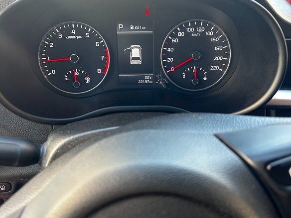 2022 Kia Picanto III Рестайлинг, красный, 1670000 рублей - вид 8