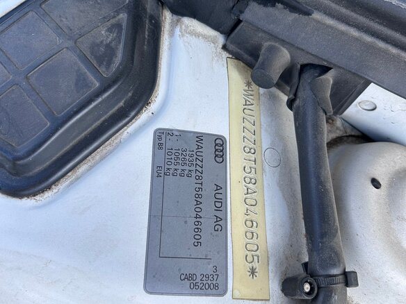 2008 Audi A5 I (8T), белый, 850000 рублей - вид 13