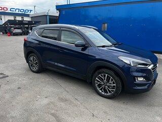 2019 Hyundai Tucson III Рестайлинг, синий, 1800000 рублей, вид 4