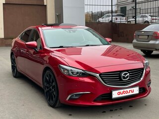 2015 Mazda 6 III (GJ) Рестайлинг, красный, 1549000 рублей, вид 4