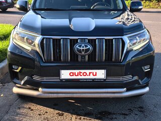 2017 Toyota Land Cruiser Prado 150 Series Рестайлинг 1, синий, 4950000 рублей, вид 2