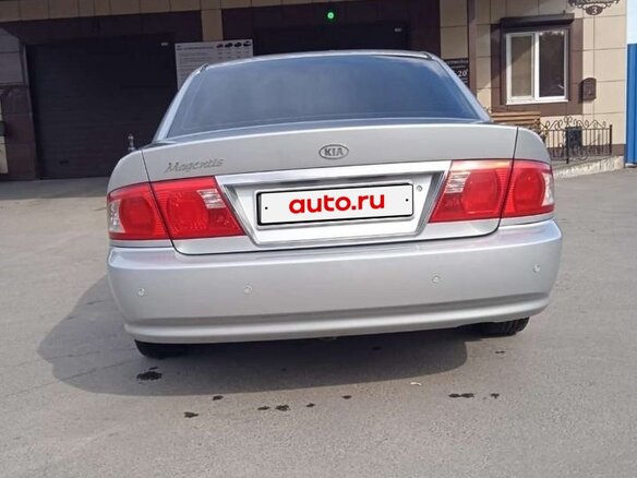2005 Kia Magentis I Рестайлинг, серебристый, 600000 рублей - вид 5