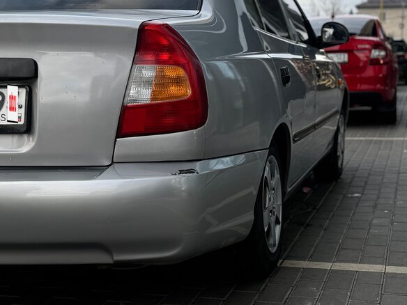 2004 Hyundai Accent ТагАЗ II, серебристый, 570000 рублей - вид 8
