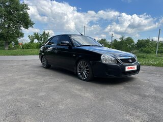 2013 Lada (ВАЗ) Priora I, чёрный, 360000 рублей, вид 2