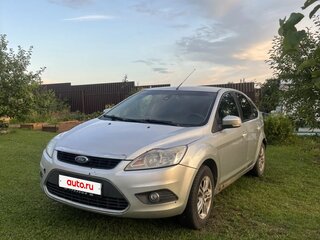 2008 Ford Focus II Рестайлинг, серебристый, 350000 рублей, вид 1