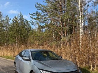 2017 Honda Civic X, голубой, 1772995 рублей, вид 1