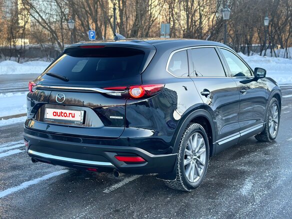2021 Mazda CX-9 II Рестайлинг, чёрный - вид 6