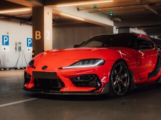 2023 Toyota Supra V (A90), оранжевый, 11500000 рублей, вид 2
