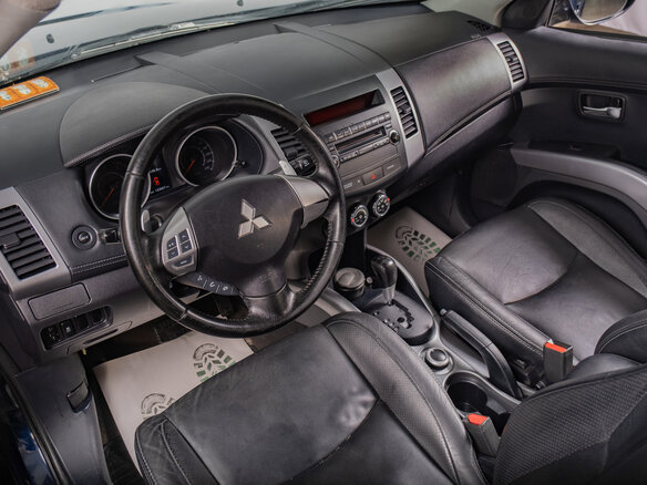 2012 Mitsubishi Outlander II Рестайлинг, синий, 1429000 рублей - вид 6