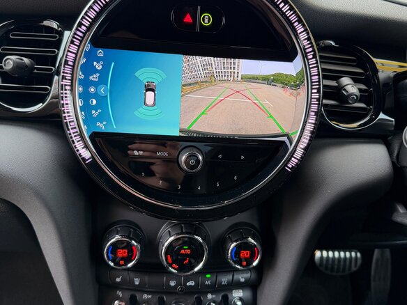 2021 Mini Hatch JCW III (F55/F56) Рестайлинг 2, синий - вид 16
