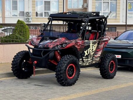 2014 BRP Can-Am Maverick X RS DPS, красный, 1400000 рублей, вид 1