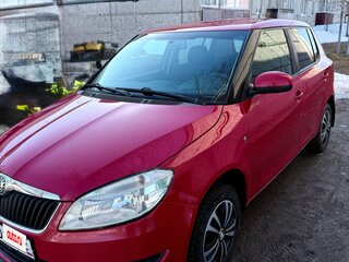 2012 Skoda Fabia II Рестайлинг, красный, 450000 рублей, вид 1