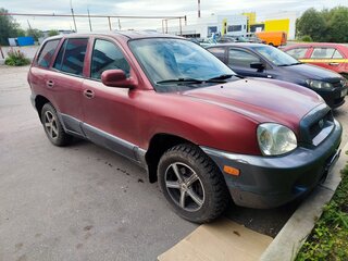 2001 Hyundai Santa Fe I, пурпурный, 280000 рублей, вид 2