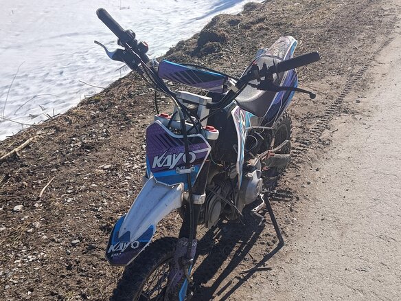 2022 Kayo Mini TD125, синий, 35000 рублей - вид 4