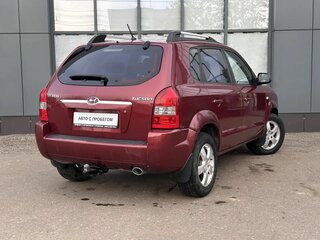 2008 Hyundai Tucson I, красный, 629000 рублей, вид 4