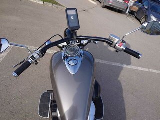 2011 Honda VT 1300CR Stateline, серебристый, 595000 рублей, вид 4