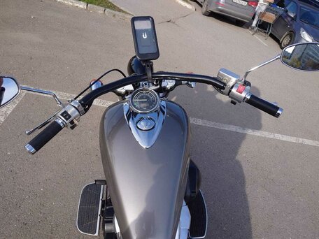 2011 Honda VT 1300CR Stateline, серебристый, 595000 рублей, вид 4